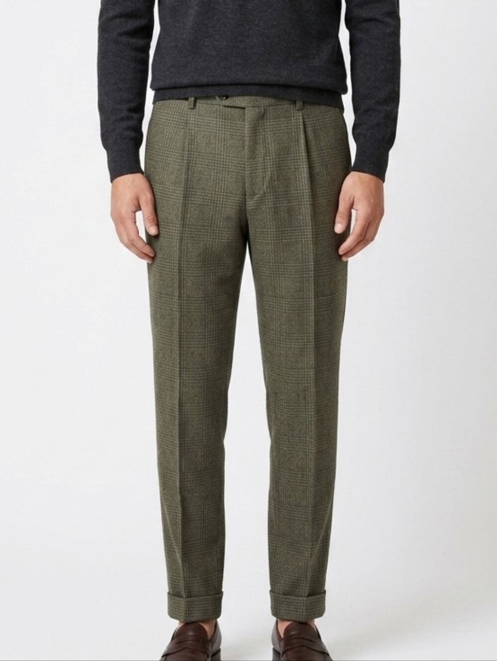Todd Snyder New York Mens Size 31 Pleated 100% Linen Trousers Cuffed Dress Pants